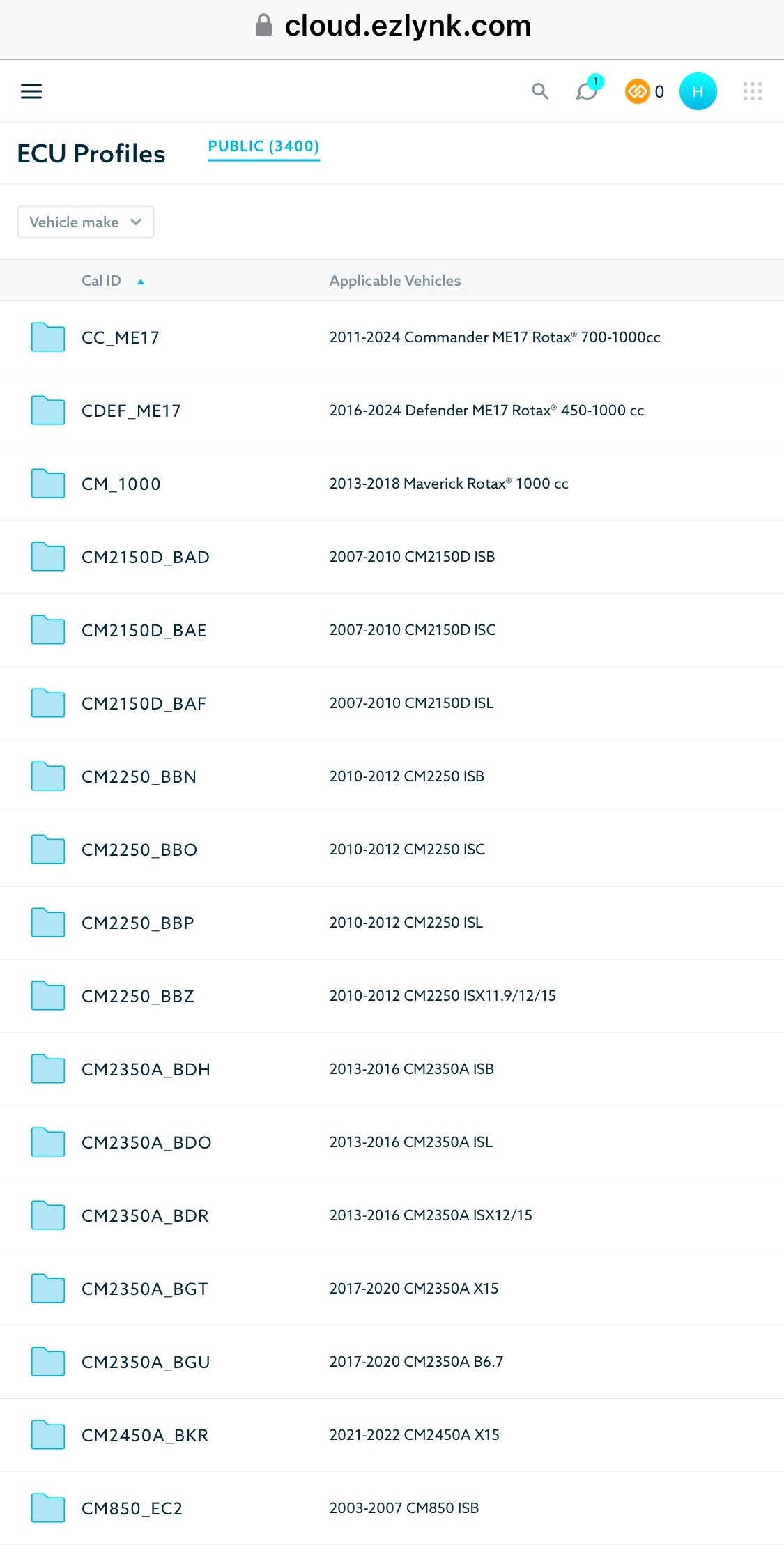 EZlynk Technician File Library